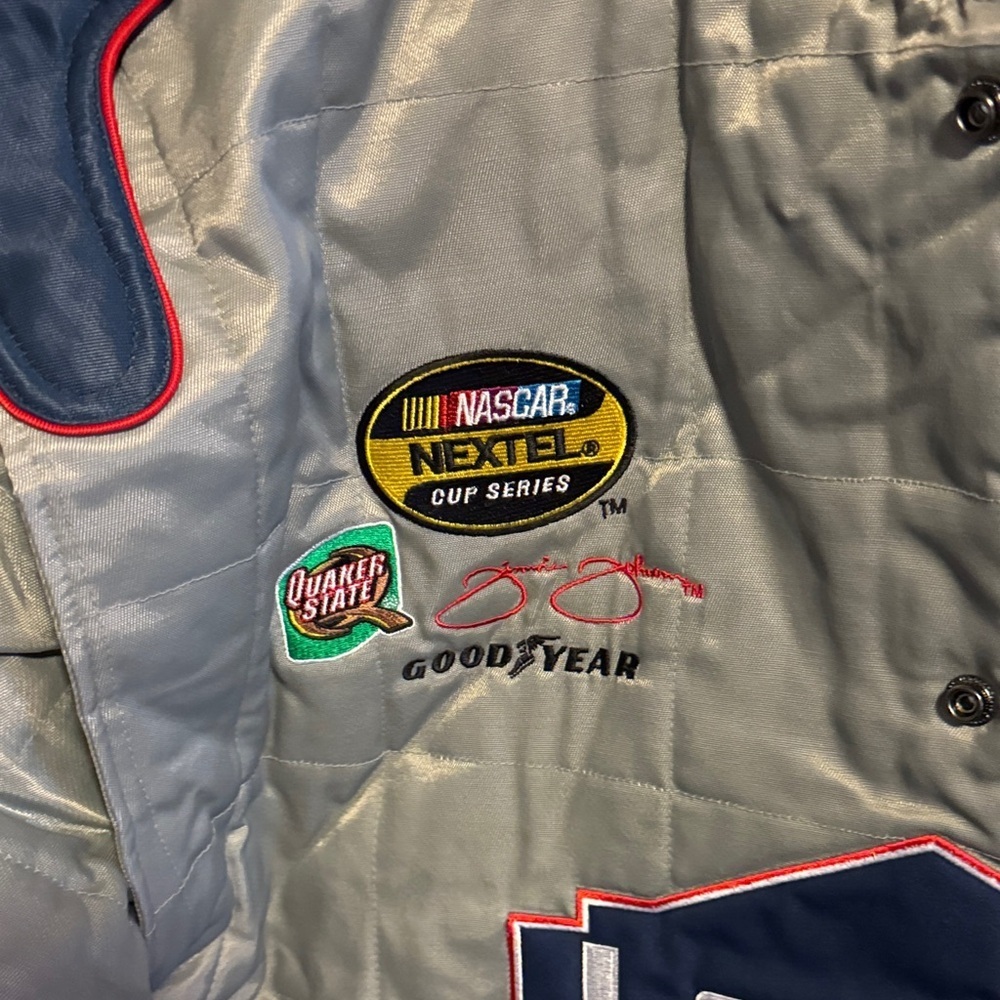 Chase Authentics Gray and Blue Performance Jacket - Picture 4 of 9